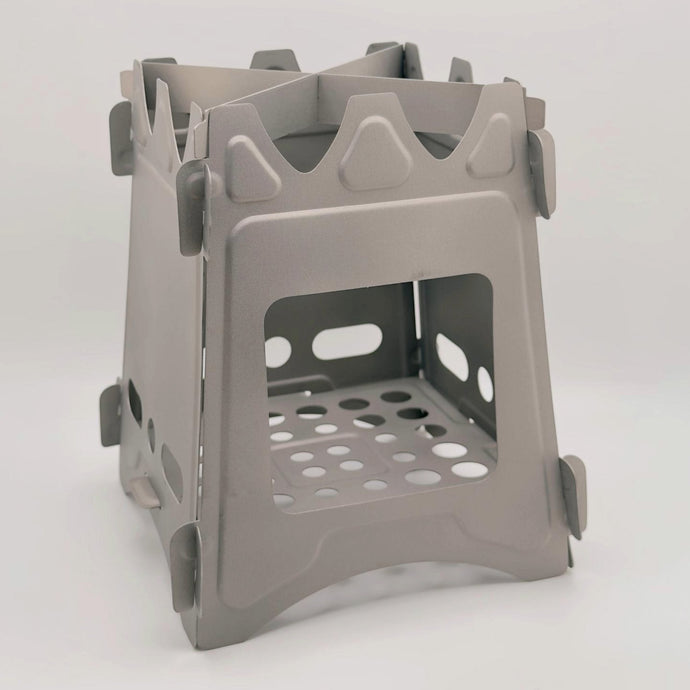 Flat-Pack UltraLite Stick Burner Titanium Stove
