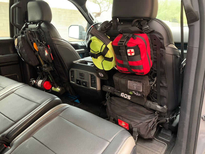 Load image into Gallery viewer, Off-Road Seat Back Panel Kit with Recovery Gear
