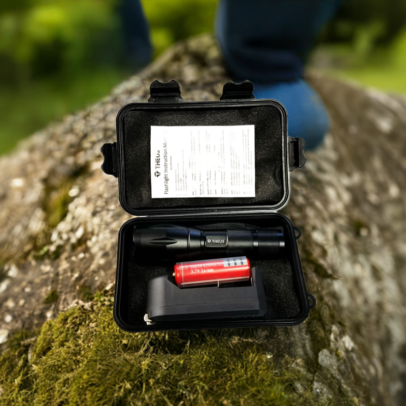 Load image into Gallery viewer, THEUS Rechargeable Flashlight Kit
