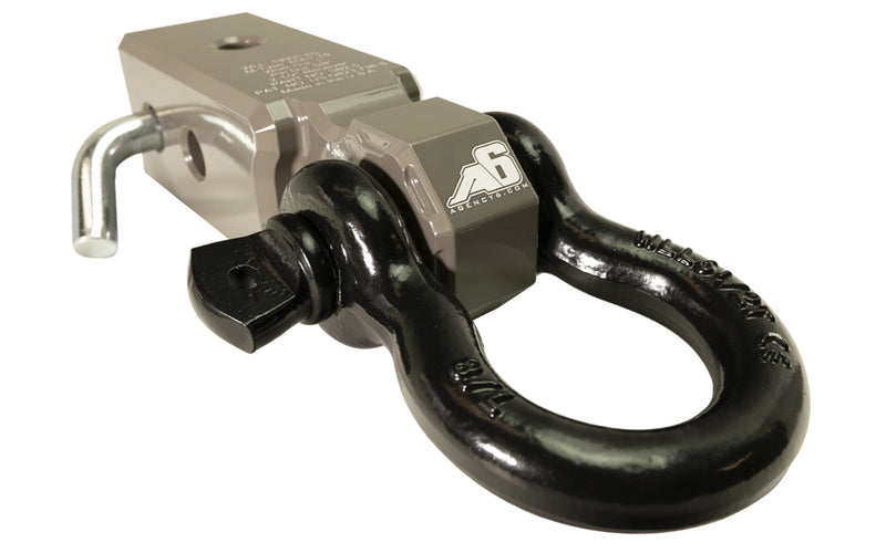 Load image into Gallery viewer, Shackle Block 2.5&quot; Assembly - Grey
