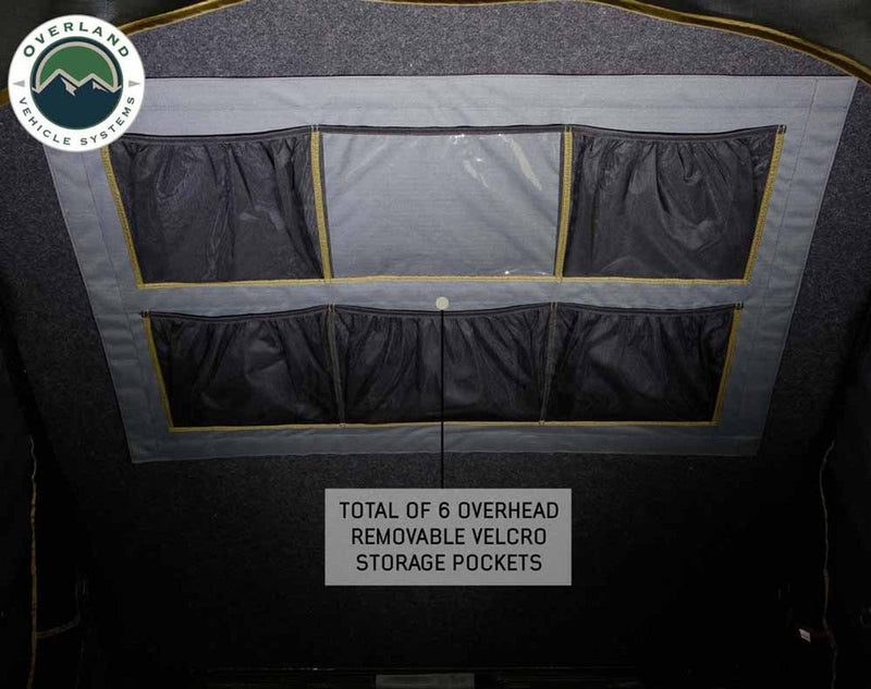 Load image into Gallery viewer, HD Mamba Clam Shell Aluminum Hard Shell Roof Top Tent, Grey Body &amp; Green Trim
