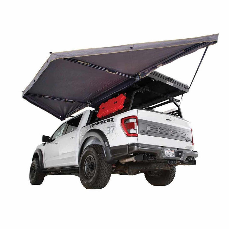 Load image into Gallery viewer, HD Nomadic 180 LTE Awning - Dark Grey with Black Travel Cover Universal
