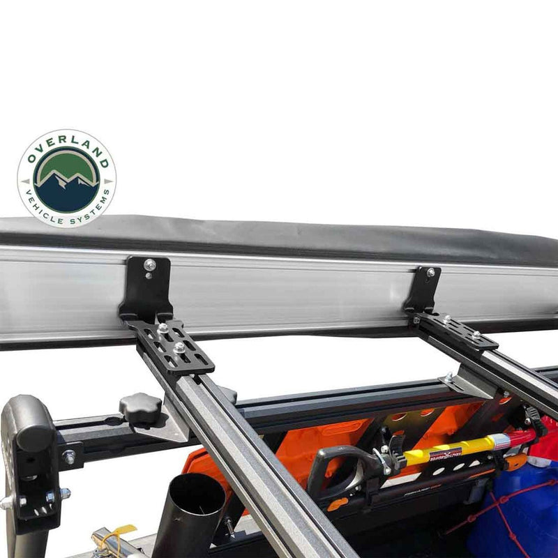 Load image into Gallery viewer, HD Nomadic 270 Degree Awning - Driver Side - Dark Gray Awning with Black Cover
