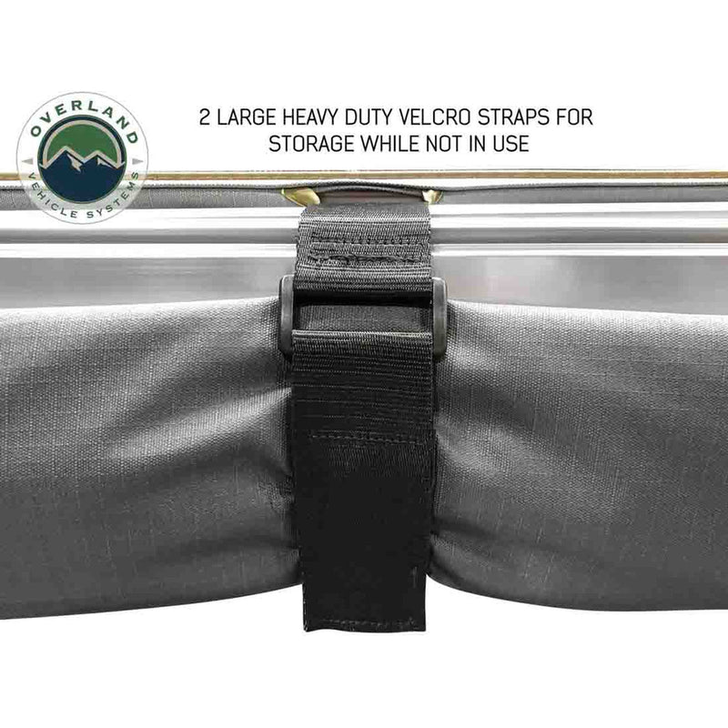Load image into Gallery viewer, HD Nomadic 270 Degree Awning - Driver Side - Dark Gray Awning with Black Cover
