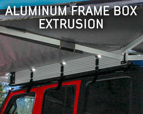 Load image into Gallery viewer, HD Nomadic 270 Degree Awning - Driver Side - Dark Gray Awning with Black Cover
