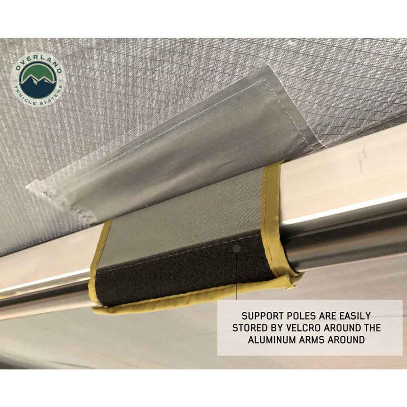 Load image into Gallery viewer, HD Nomadic 270 LT Awning - Passenger Side - Dark Gray With Black Travel Cover Universal
