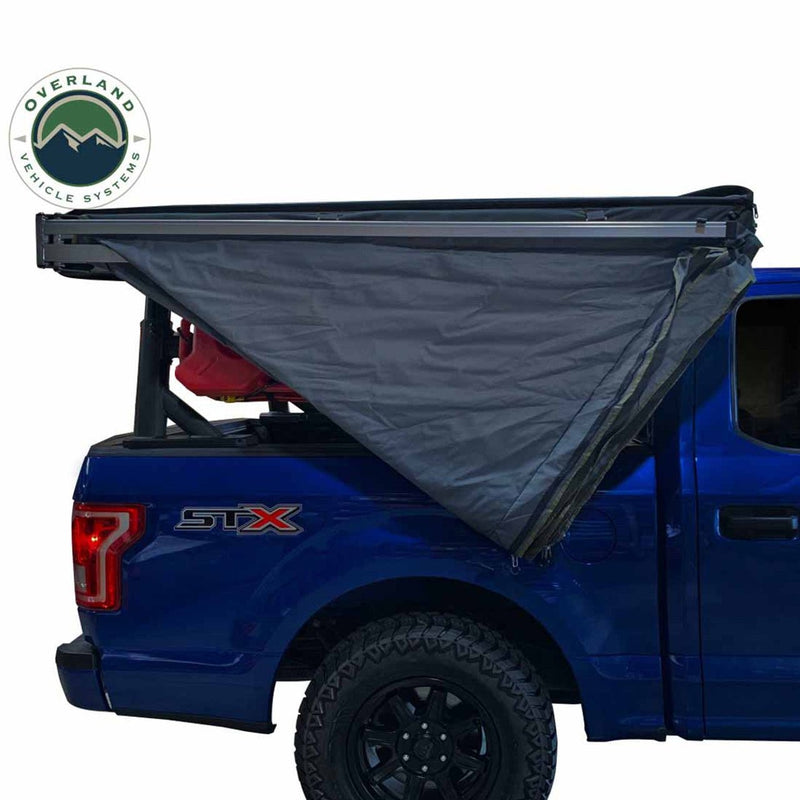 Load image into Gallery viewer, HD Nomadic 270 LT Awning - Passenger Side - Dark Gray With Black Travel Cover Universal
