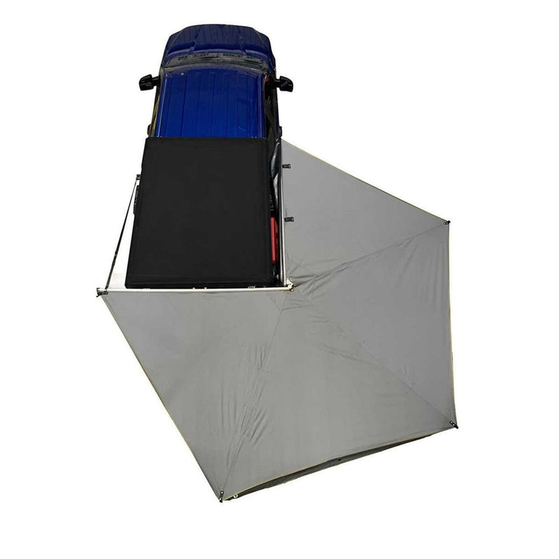 Load image into Gallery viewer, HD Nomadic 270 LT Awning - Passenger Side - Dark Gray With Black Travel Cover Universal
