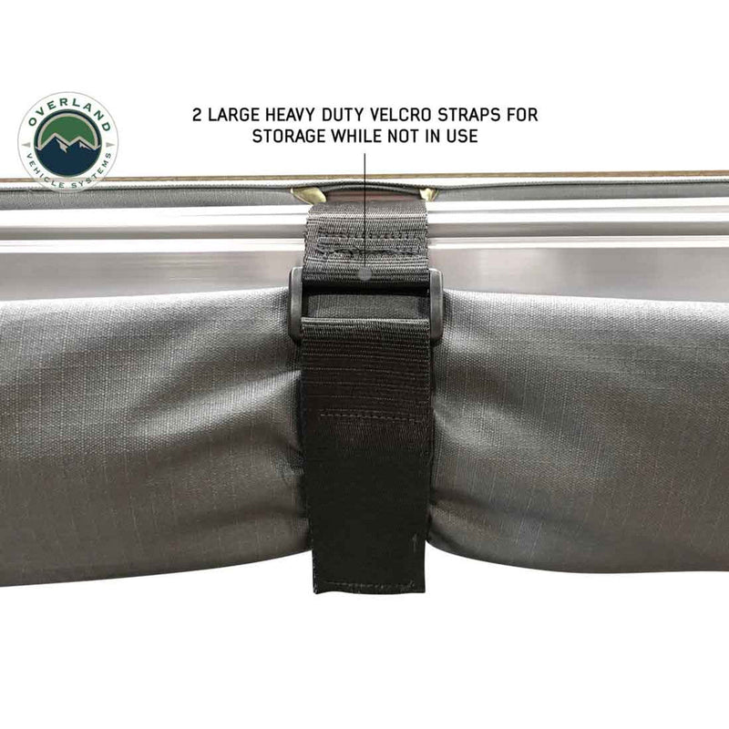 Load image into Gallery viewer, HD Nomadic 270 LT Awning - Passenger Side - Dark Gray With Black Travel Cover Universal
