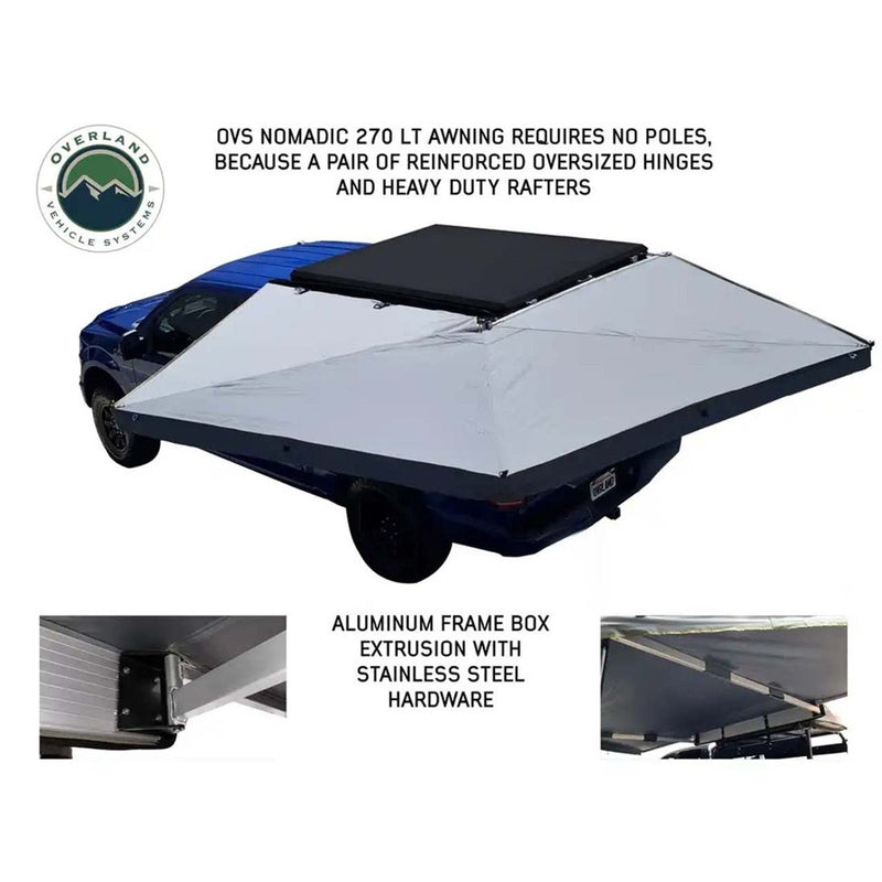 Load image into Gallery viewer, HD Nomadic 270 LT Awning &amp; Wall 1, 2, &amp; Mounting Brackets - Driver Side
