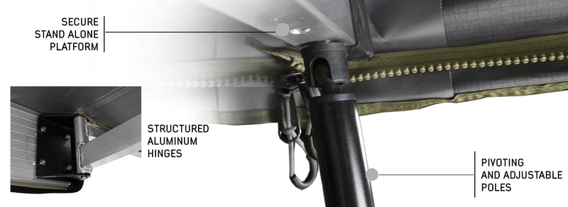 Load image into Gallery viewer, HD Nomadic 270 LT Awning &amp; Wall 1, 2, &amp; Mounting Brackets - Driver Side
