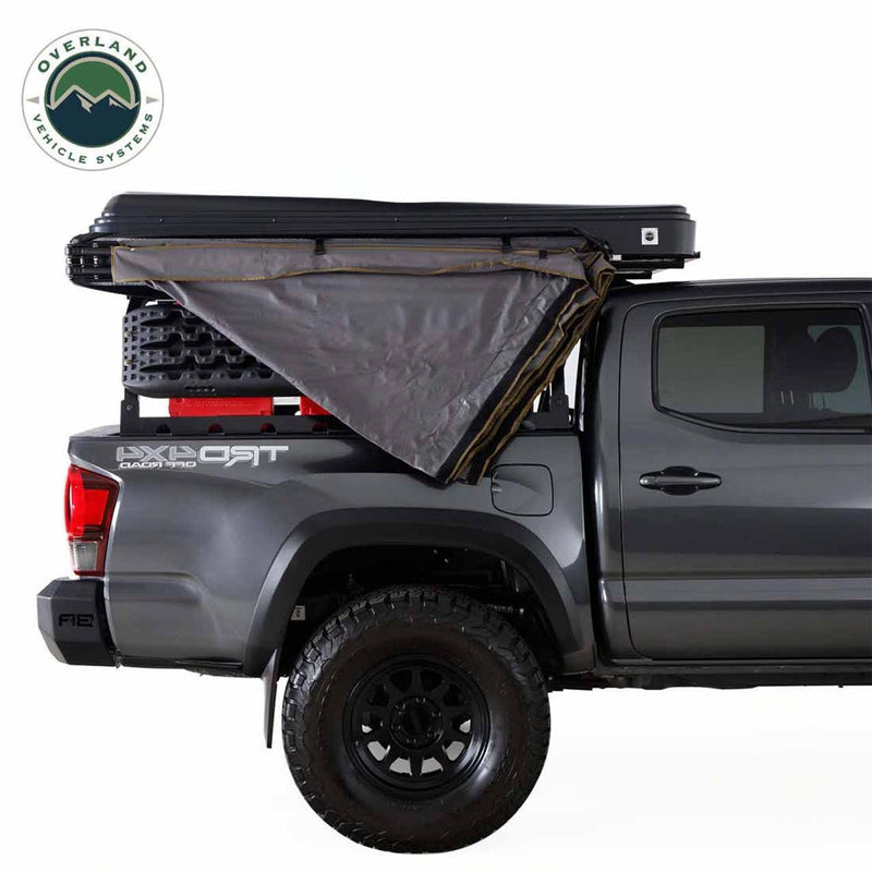 Load image into Gallery viewer, HD Nomadic 270 LTE Awning - Passenger Side - Dark Gray with Black Travel Cover Universal
