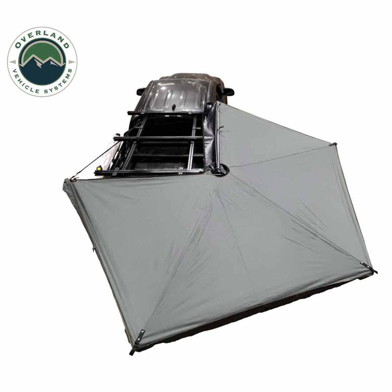 Load image into Gallery viewer, HD Nomadic 270 LTE Awning - Passenger Side - Dark Gray with Black Travel Cover Universal
