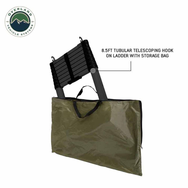 Load image into Gallery viewer, HD Sidewinder Side Load Aluminum Hard Shell Roof Top Tent, Grey Body &amp; Green Trim
