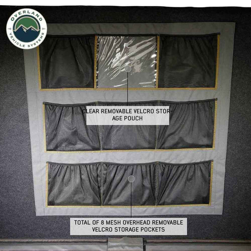 Load image into Gallery viewer, HD Sidewinder Side Load Aluminum Hard Shell Roof Top Tent, Grey Body &amp; Green Trim

