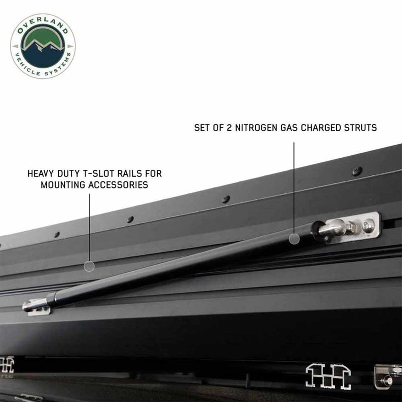 Load image into Gallery viewer, HD Sidewinder Side Load Aluminum Hard Shell Roof Top Tent, Grey Body &amp; Green Trim
