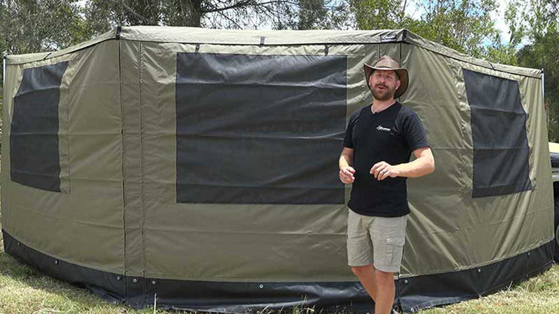 Load image into Gallery viewer, The Bush Company 180 XT MAX Awning Wall Kit
