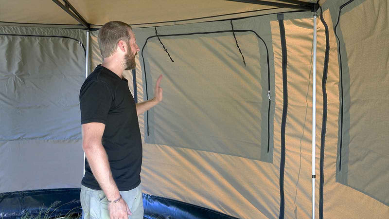 Load image into Gallery viewer, The Bush Company 270 XT MAX Awning Wall Kit
