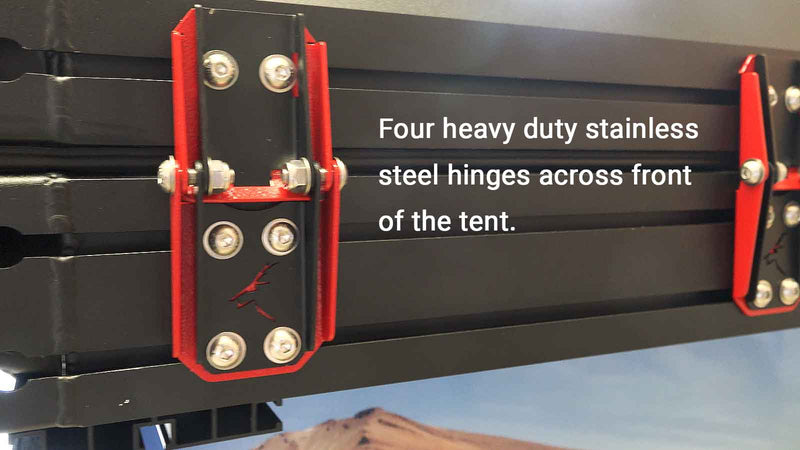Load image into Gallery viewer, The Bush Company AX27 Clamshell Roof Top Tent
