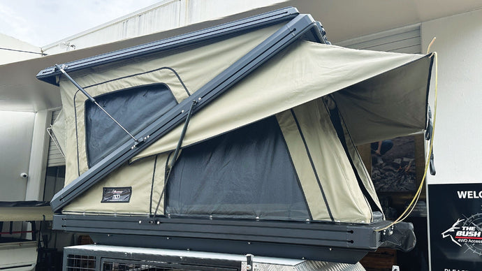 The Bush Company TX27 Hardshell Rooftop Tent