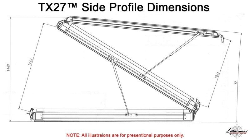 Load image into Gallery viewer, The Bush Company TX27 Hardshell Rooftop Tent
