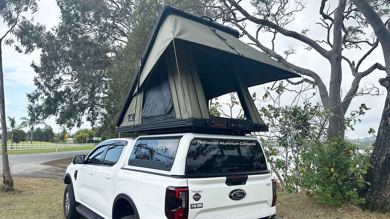 Load image into Gallery viewer, The Bush Company LX27 Clamshell Rooftop Tent
