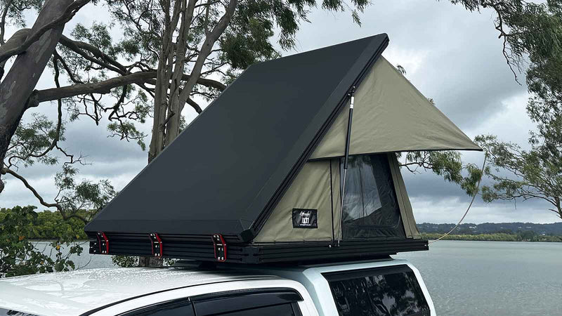 Load image into Gallery viewer, The Bush Company LX27 Clamshell Rooftop Tent
