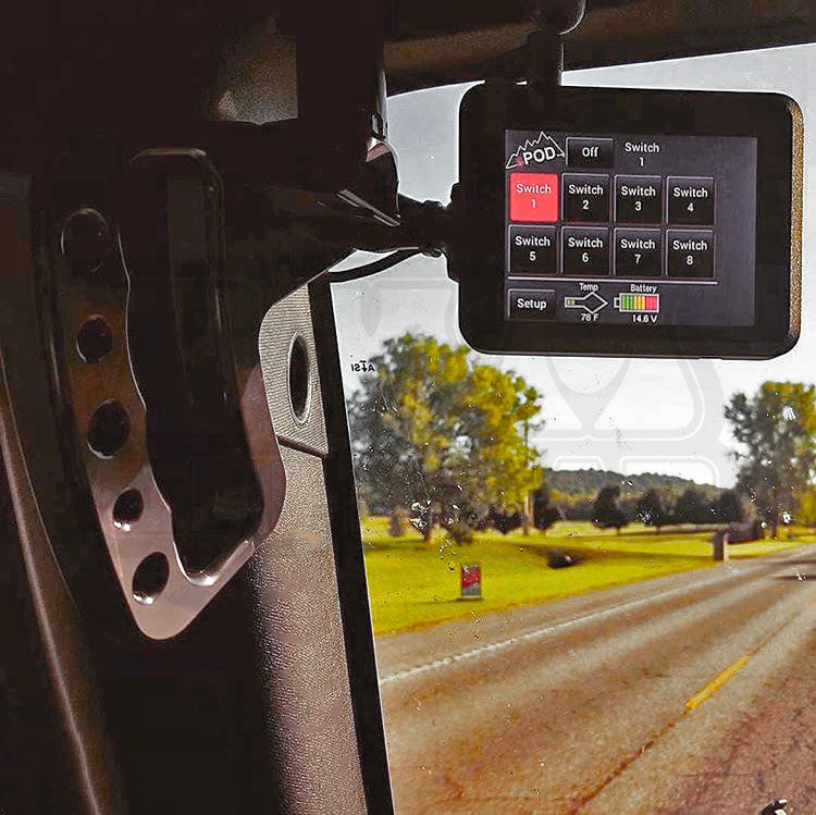 Load image into Gallery viewer, Front Loop Grab Handles for 2007-2018 Jeep Wrangler JK - CMM Offroad
