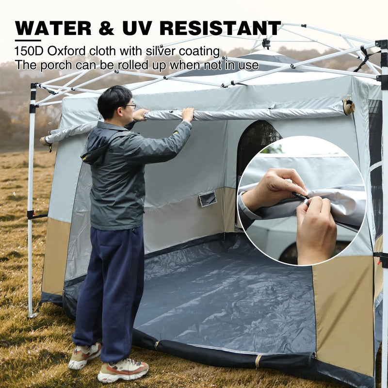 Load image into Gallery viewer, Camping Cube Inner Tent for 10&#39;x10&#39; Pop Up Canopy (Canopy &amp; Frame NOT Included)
