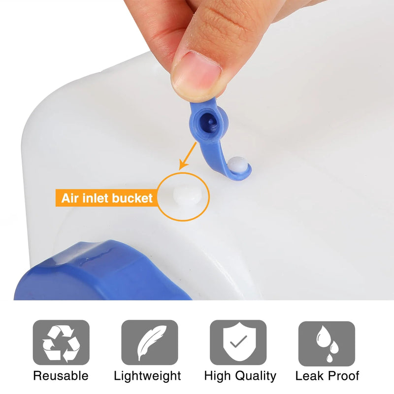 Load image into Gallery viewer, Portable Camping Water Container with Spigot and Wheels
