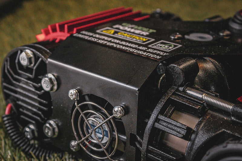 Load image into Gallery viewer, OVK Twin High Output Air Compressor - 12 Volt
