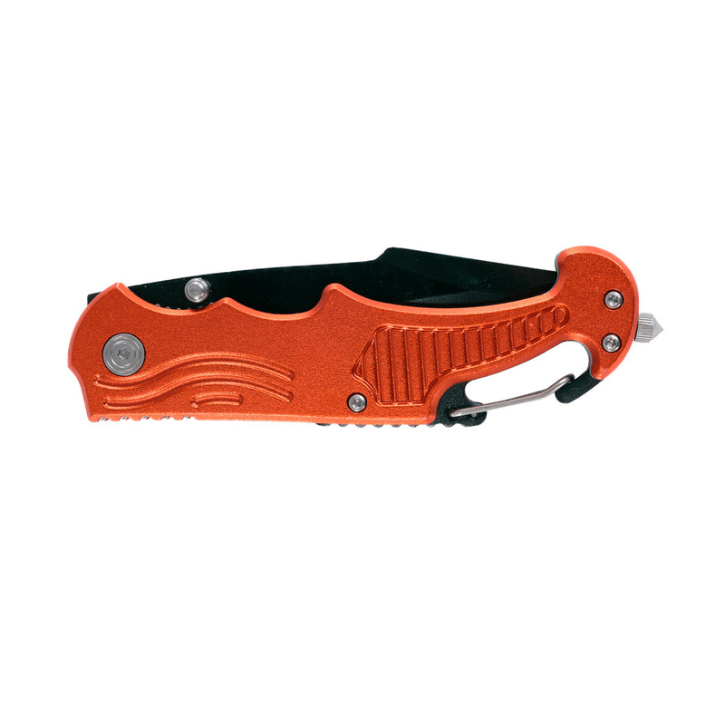 Load image into Gallery viewer, Red Survival Pocket Knife
