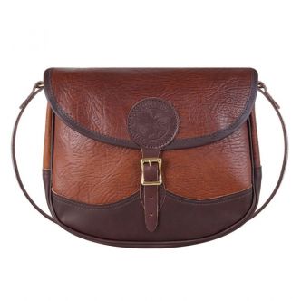 Bison Leather Medium Shell Purse