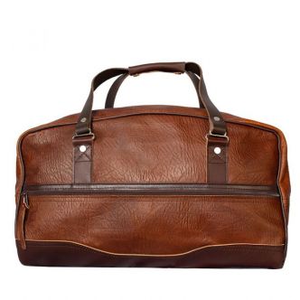 Load image into Gallery viewer, Bison Leather Weekender Duffel
