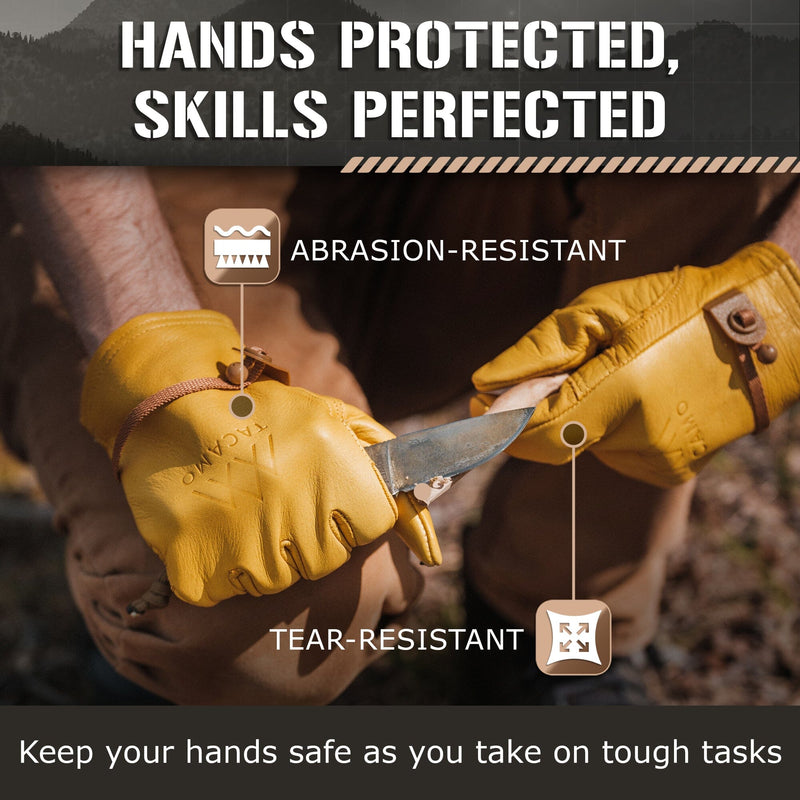 Load image into Gallery viewer, Leather Work Gloves
