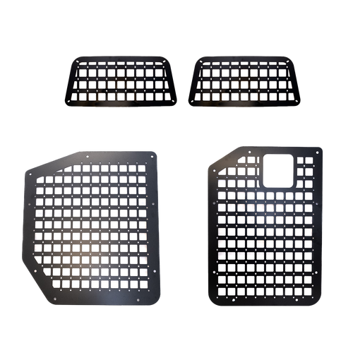 The Original Rear Door Modular MOLLE Storage Panel for Mercedes Sprinter (2019+) by FreedomVanGo