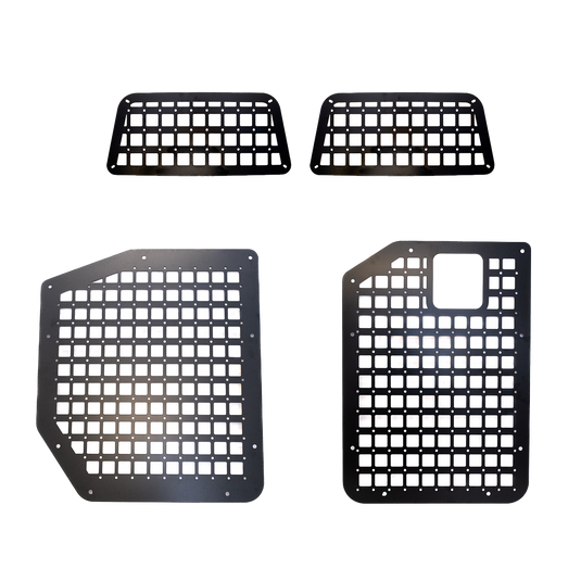 The Original Rear Door Modular MOLLE Storage Panel for Mercedes Sprinter (2019+) by FreedomVanGo