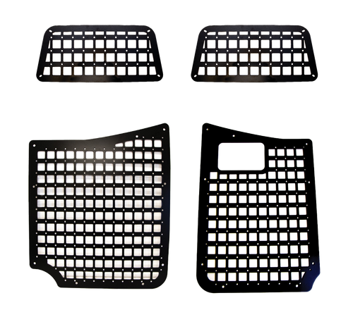 The Original Rear Door Modular MOLLE Storage Panel for Mercedes Sprinter (2007-2018) by FreedomVanGo