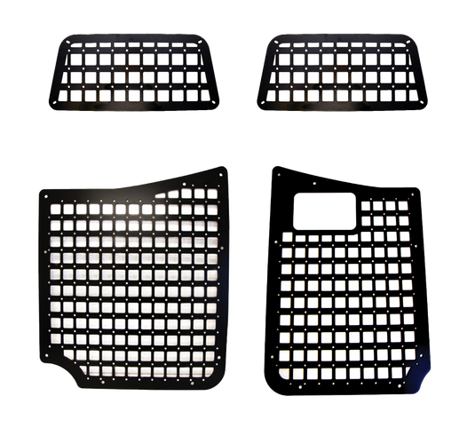 The Original Rear Door Modular MOLLE Storage Panel for Mercedes Sprinter (2007-2018) by FreedomVanGo