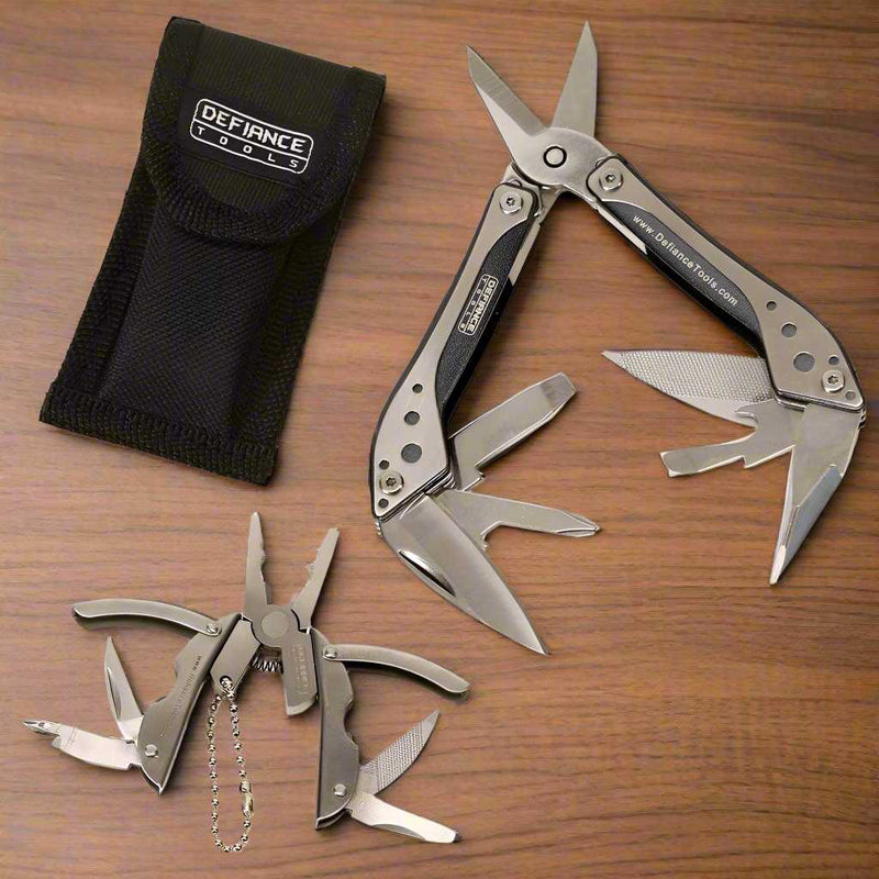 Load image into Gallery viewer, Scissors Multi-Tool &amp; Pliers Keychain
