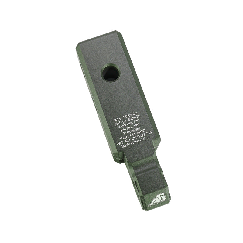 Load image into Gallery viewer, Shackle Block 2&quot; Assembly - OD Green
