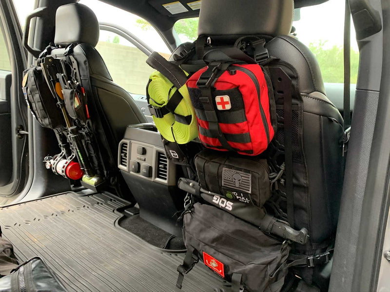 Load image into Gallery viewer, Off-Road Seat Back Panel Kit with Recovery Gear
