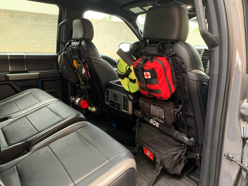 Load image into Gallery viewer, Off-Road Seat Back Panel Kit with Recovery Gear
