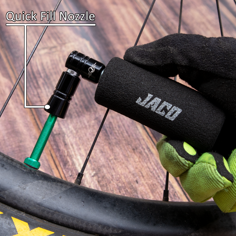 Load image into Gallery viewer, Lightning™ CO2 Inflator for Bike Tires (Presta + Schrader) (CO2 Cartridge Not Included)
