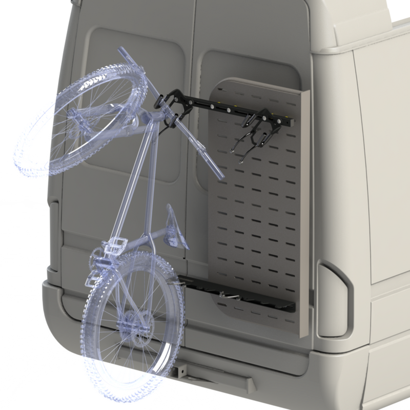 Load image into Gallery viewer, Bike Rack Kit for Rear Ladder Lolo Racks Rad Lad
