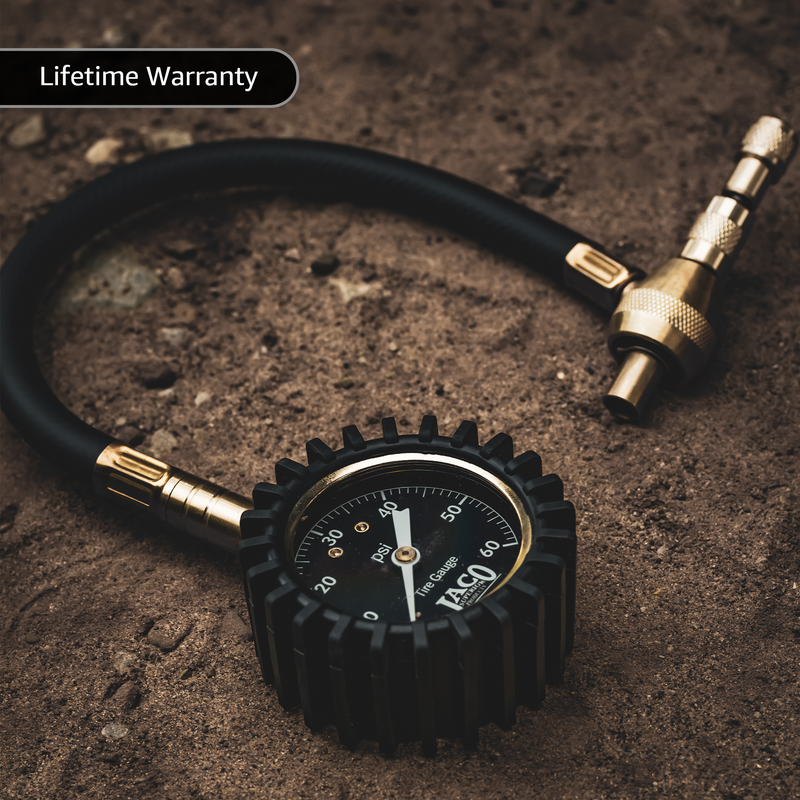 Load image into Gallery viewer, RapidFlow™ Tire Deflator Gauge (0-60 PSI) | Rapid Off-Road Air Down Kit
