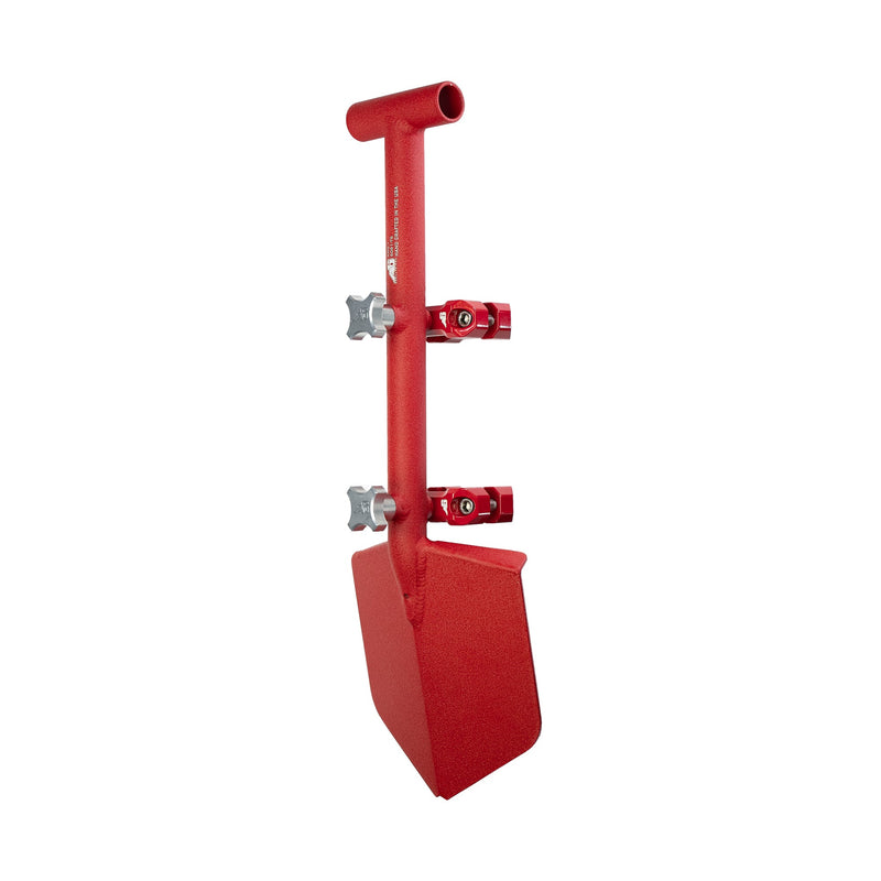 Load image into Gallery viewer, Shovel / Mount Combo - Red Mini Shovel / Red UMD with Knobs
