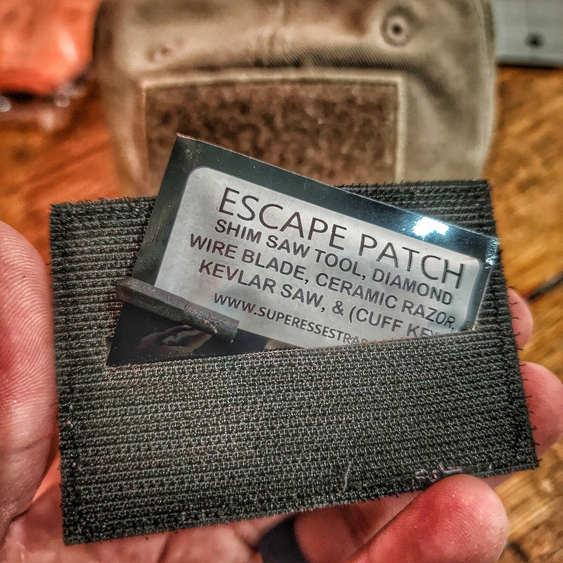 Load image into Gallery viewer, Escape Patch Kit - micro restraint defeat implements and detention evasion gear
