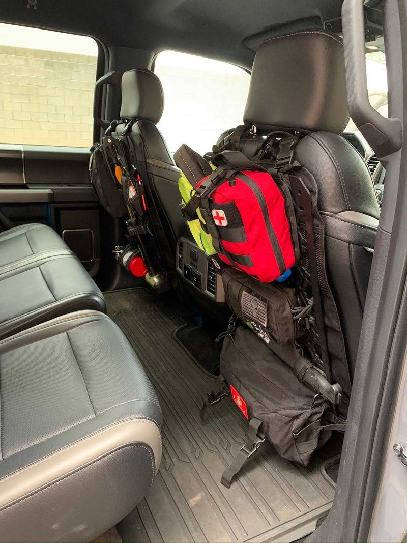 Load image into Gallery viewer, Off-Road Seat Back Panel Kit with Recovery Gear
