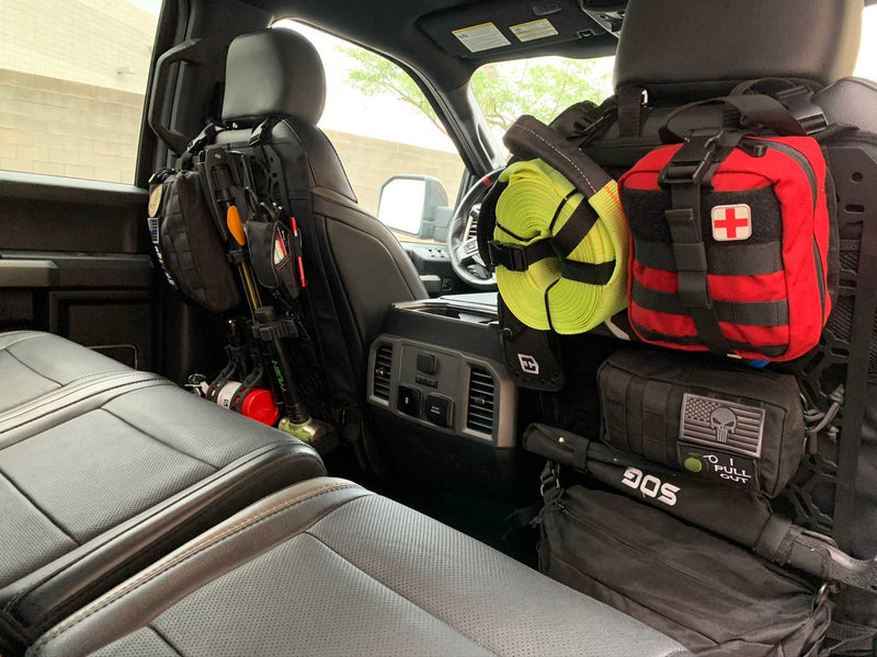 Load image into Gallery viewer, Off-Road Seat Back Panel Kit with Recovery Gear
